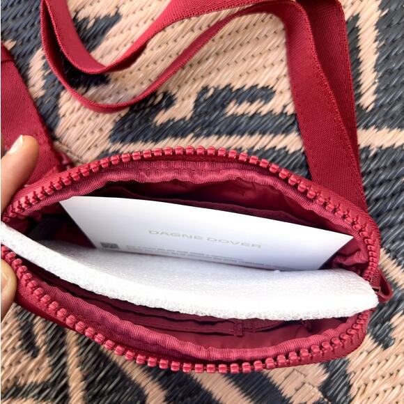 Dagne Dover | Sephora Exclusive Limited Edition Phone Sling Bag Burgundy Red - Picture 2 of 7